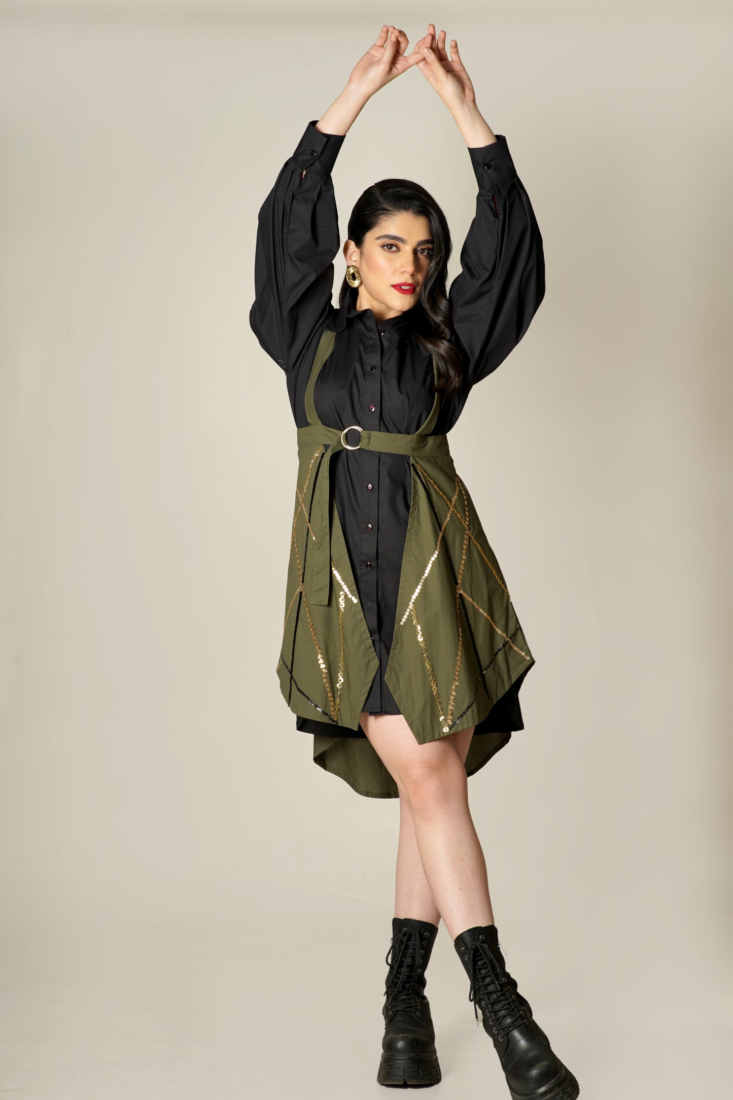Black&Military Green