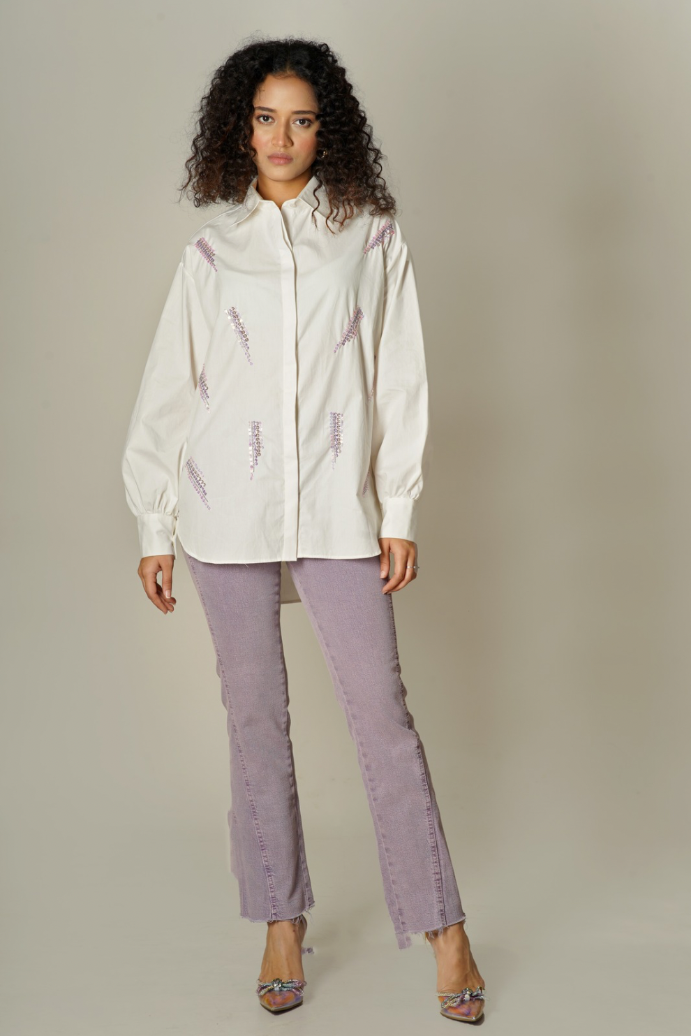 Lara Beaded Shirt