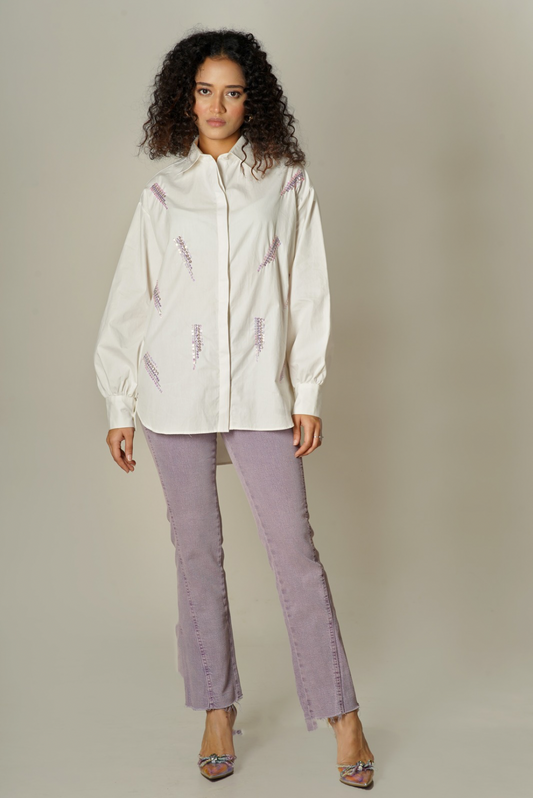 Lara Beaded Shirt