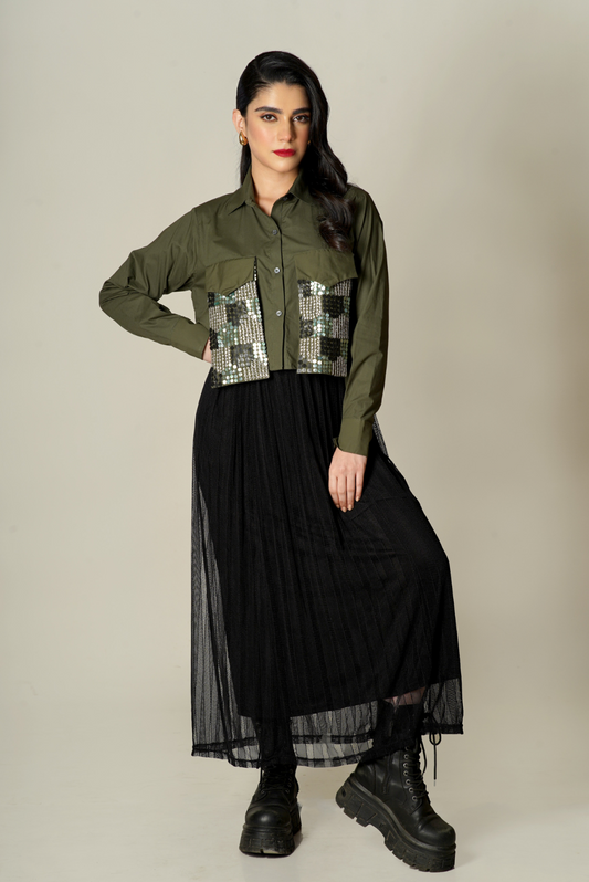 Celeste Cropped Jacket