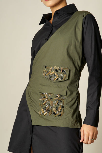 Black&Military Green