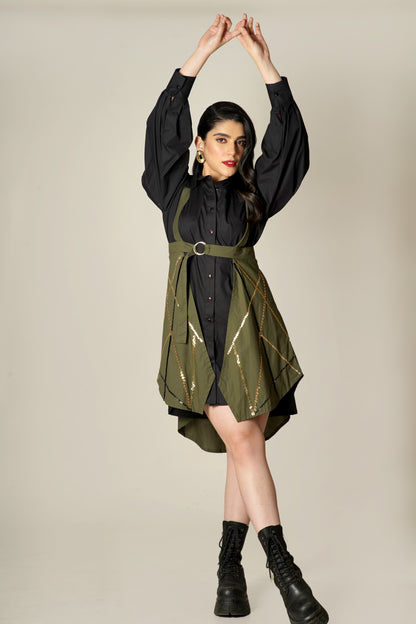 Black&Military Green